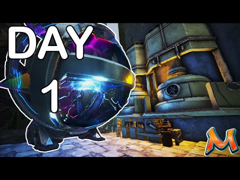 40,000 Hour Tribe Dominates Day 1 Mesark!!! - Ark PvP