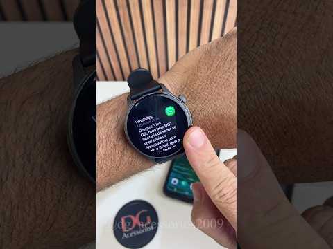 HOW TO ACTIVATE WHATSAPP NOTIFICATIONS ON YOUR ANDROID OR IOS SMARTWATCH. #smartwatch #whatsapp