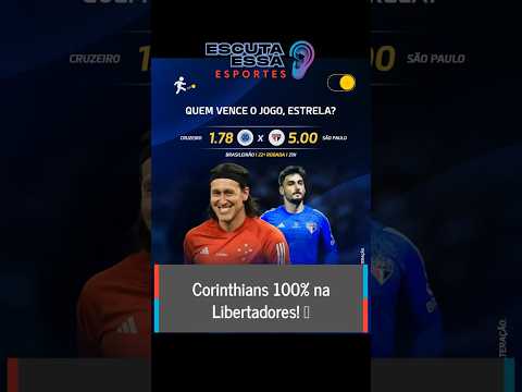 Corinthians 100% na Libertadores! 🚨