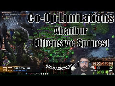 Coop Limitations Abathur [Offensive Spine Crawlers!!!]