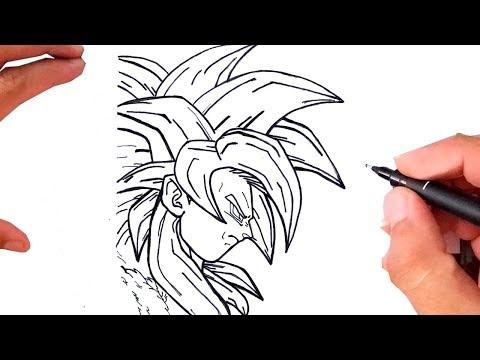 Como Desenhar GOKU DEUS SUPER SAIYAJIN chibi 