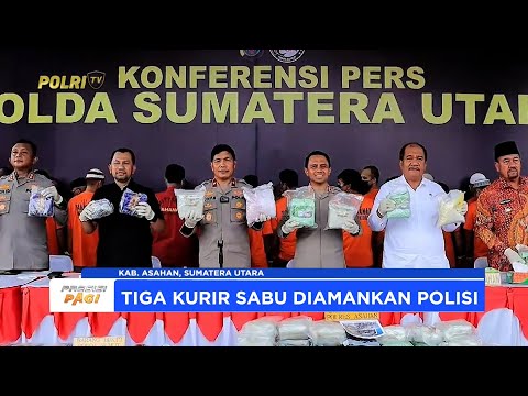 POLRES ASAHAN GAGALKAN PENYELUNDUPAN 35 KG SABU