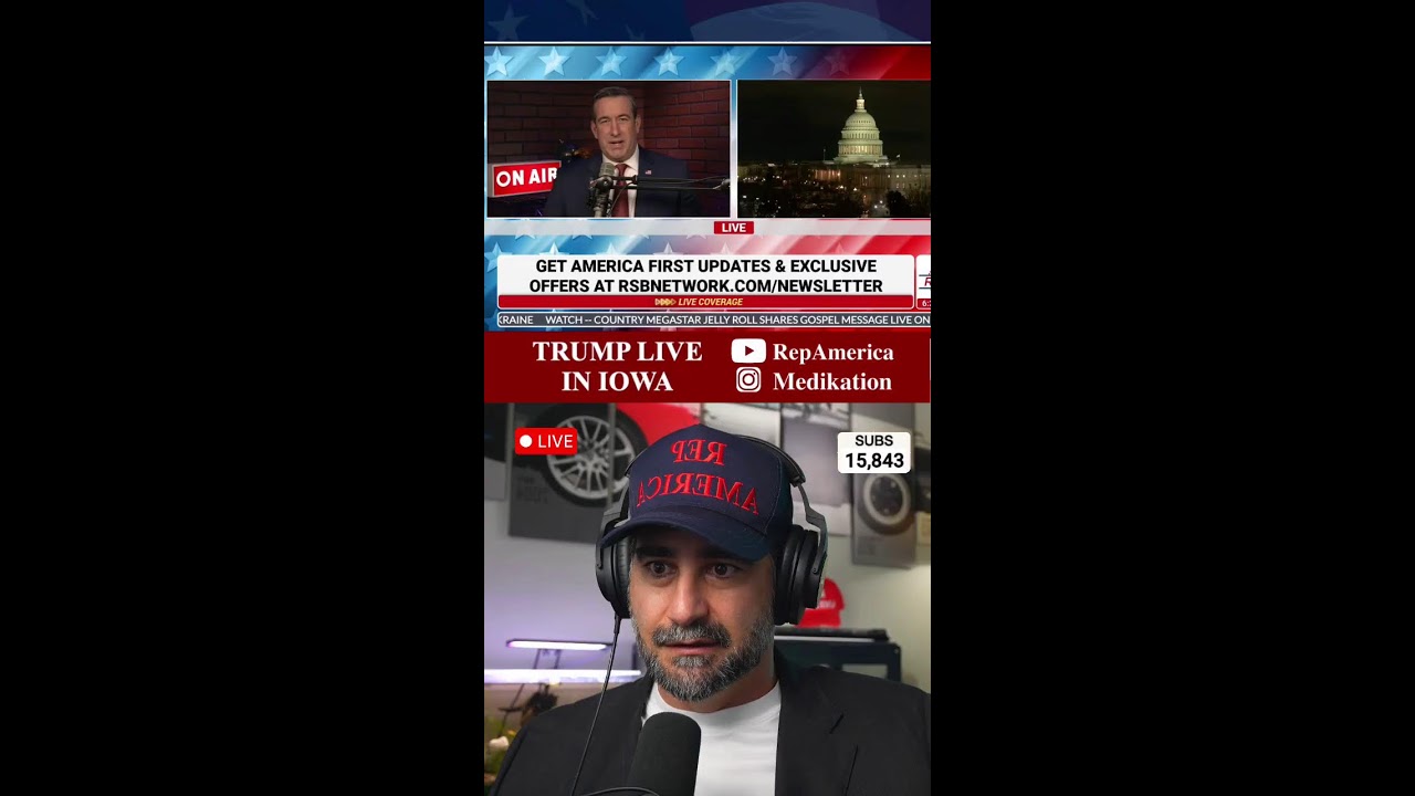 LIVE - Trump To Deliver Remarks in Clive, Iowa - Rep America with Medi