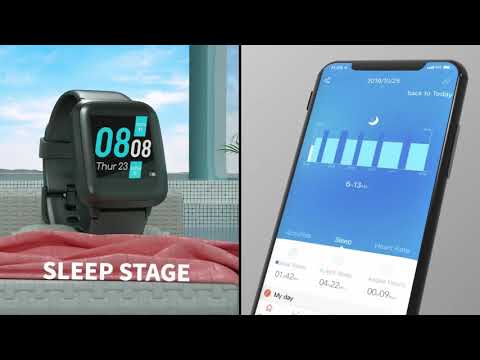 YAMAY Smart Watch Compatible iPhone Android for Men Women