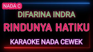 Download lagu RINDUNYA HATIKU KARAOKE - DIFARINA INDRA FT FENDIK ADELLA mp3