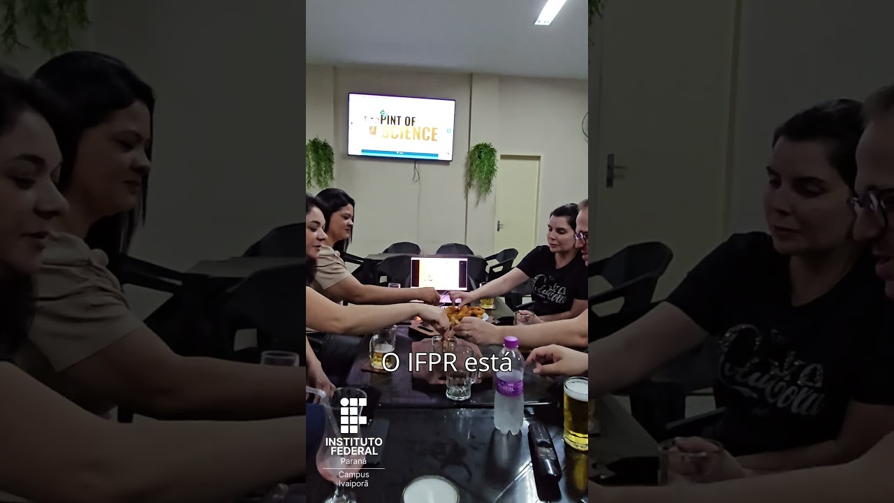 Você já ouviu falar do Pint of Science? Dia 08 de outubro às 19h30 na Petiscaria Viva La Vida #ifpr