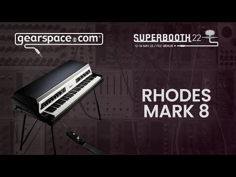 Rhodes Mark 8 Electric Piano - Gearspace @ Superbooth 2022