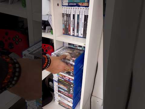My Entire Physical Video Game Disc Collection #ps5 #ps5pro #playstation5pro #xbox #psp #shorts #goty