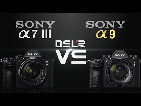 Sony alpha a7 III vs Sony alpha a9