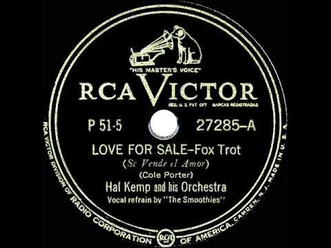 1939 Hal Kemp - Love For Sale (The Smoothies, vocal)