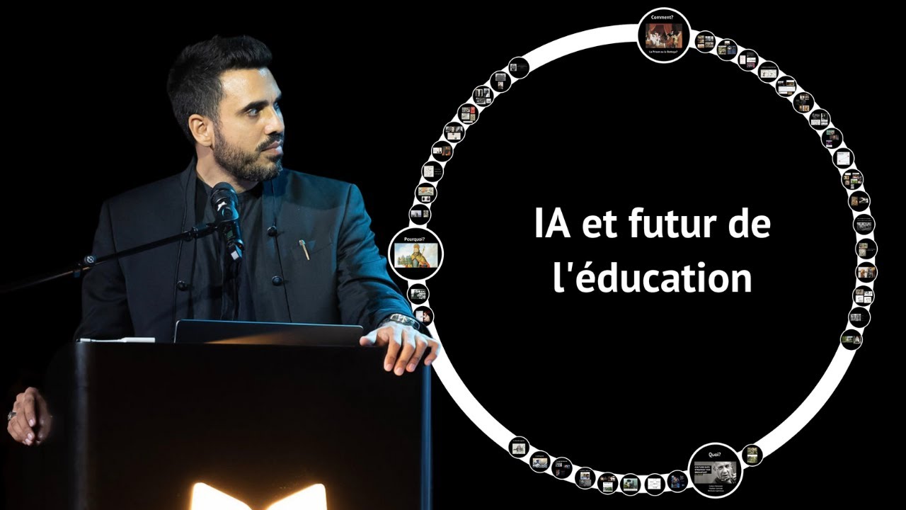 Conférence : le Futur de l'Education face à l'Intelligence Artificielle | Idriss Aberkane