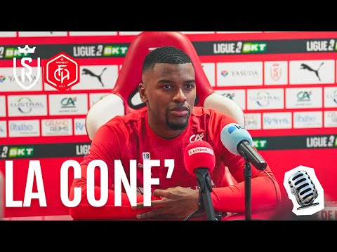 The press conference before the match against FC Annecy #J18