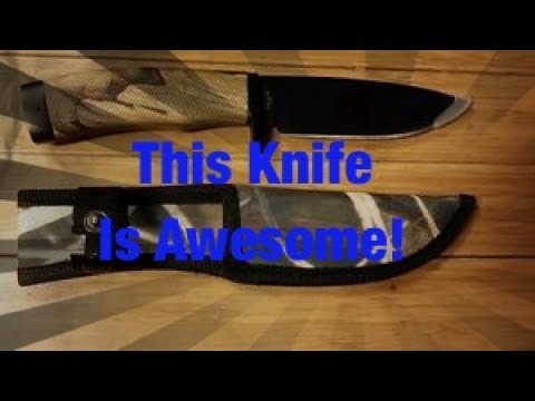 Timber Wolf Camo Creek Knife Review