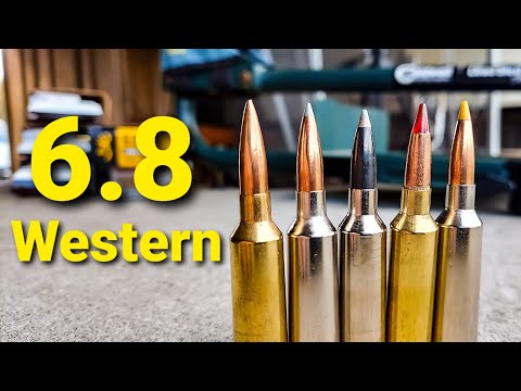 6.8 Western - 100 yard AMMO TEST | Winchester XPR
