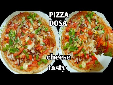 Pizza Dosa / Street Style Vegetable Pizza Dosa / Lockdown Special / How To Make Pizza Dosa Recipe /
