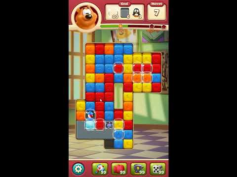 Toon Blast Level 7440 - NO BOOSTERS 🐻🐺🐱 | SKILLGAMING ✔️