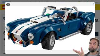 LEGO Icons Shelby Cobra 427 S/C reveal & first thoughts! #NotSponsored 10357