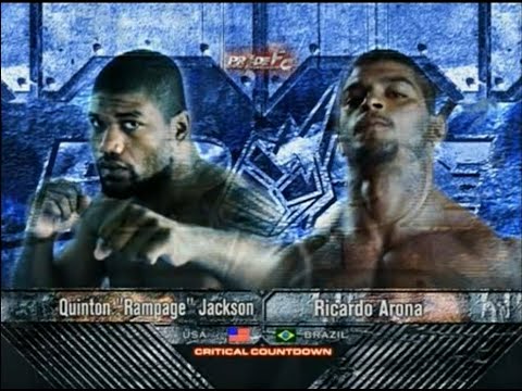 Quinton Rampage Jackson vs Ricardo Arona - Pride Critical Countdown 2004