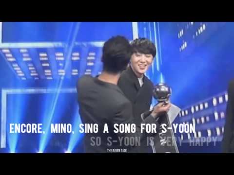 Mino, Sing a Song for Yoon #SongKang #Minyoon #WINNER