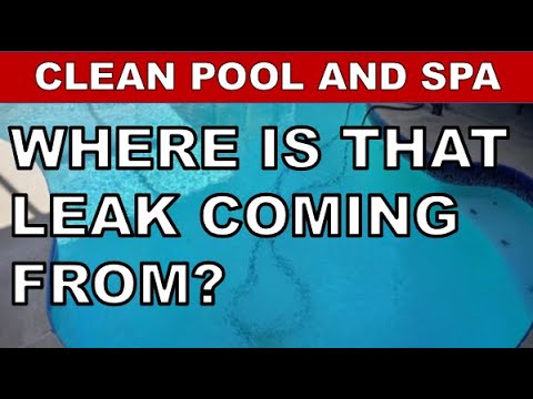Swimming Pool Leaks | 5 Areas Your Pool Can Leak