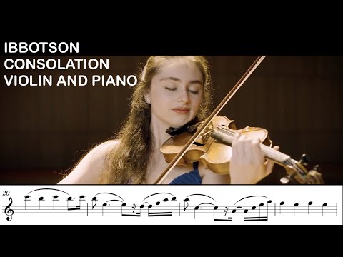 Ibbotson Consolation for Violin and Piano - Esther Abrami & Iyad Sughayer