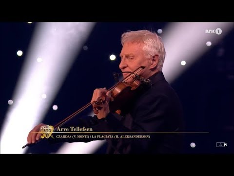 Arve Tellefsen hyller Åge Aleksandersen 70 år - Czardas / La Plagiata, 23.03.19