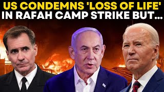 Rafah Camp Strike News LIVE | US Condemns Loss Of Life | US On Rafah Strike | Times Now LIVE