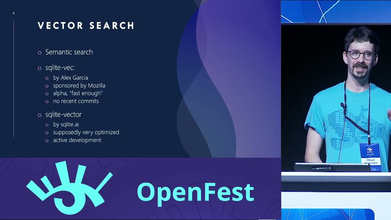 “What SQLite can do for you (it's more than you think)” – Mikaël Francoeur