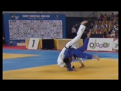 Cadet European Judo Cup Berlin 2015 Fight for Bronze  -55 kg