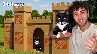 Download lagu 24 Hours in a GIANT Cardboard Box with my Cat... mp3 Download lagu 24 Hours in a GIANT Cardboard Box with my Cat... mp3