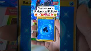 Choose Your Underrated Full Art Pokemon Card 🔥📈 #pokemoncards #pokemon #pokemontcg #pokémon