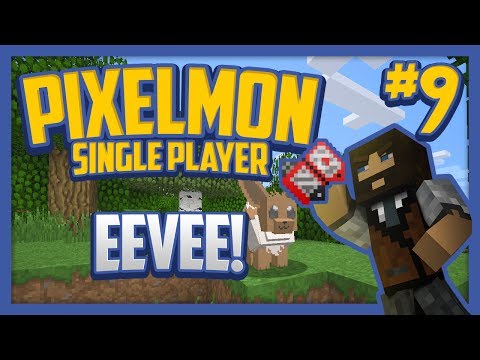 Pixelmon (Minecraft Pokemon Mod) Single Player Season 2 Ep.9 Eevee!