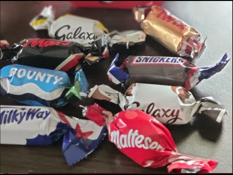 #snickers #twix #mars #maltesers #milkyway #bounty #galaxy #unboxing #asmr #shorts