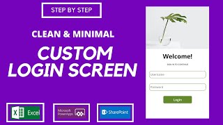 How to Create Login page in PowerApps using Excel and SharePoint | Step by Step
