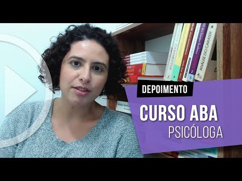 Depoimento Psicóloga - Curso Introdução ao ABA