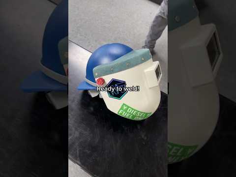 How to install Halo to adapt Welding Hood to Hard Hat? #shorts