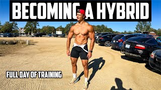 HYBRID ATHLETE BULK | 24 Miles + Leg Day | Longest Bike Yet