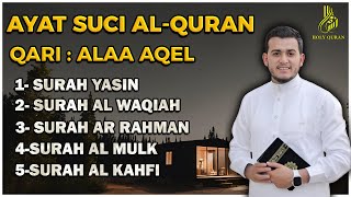 Download lagu Surat Ar Rahman, Yasin, Al Waqiah, Al Mulk, Al Kahfi - By ALAA AQEL mp3