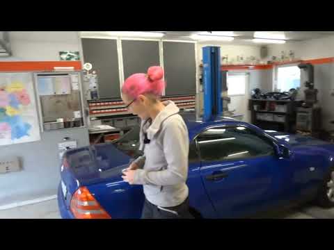 Mercedes SLK R170, with only 32 thousand KM, has been inspected and modules received