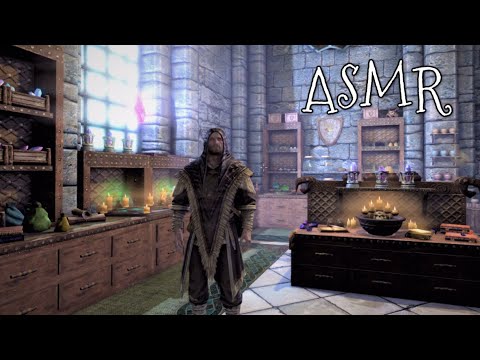 ASMR | Playing the ENTIRE College of Winterhold Questline 🔮 | Skyrim Speedrun