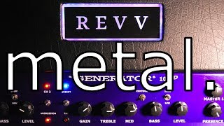 Video thumbnail for REVV GENERATOR 100P Doing Metal - Chris Riffinski by Chris Rafinski