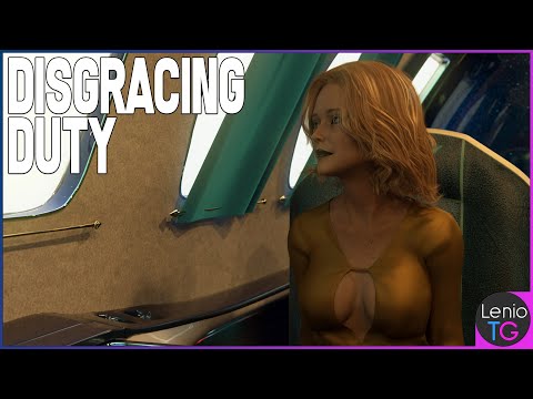 Disgracing Duty (Complete) - Gender Bender Transformation Comic by LenioTG