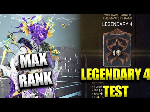 Warframe Legendary 4 Mastery Rank Test Guide! Max Rank In Warframe Starting 2024!