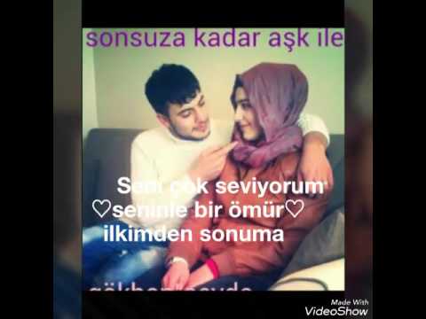 Seni çok seviyorum bitanem iyki Varsin
