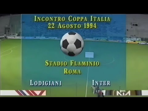 Lodigiani-Inter 0:3, Coppa Italia 1994/95 - RAI