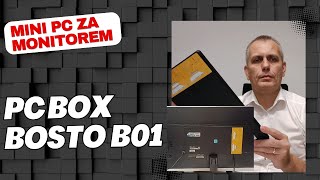 PC Box BOSTO B01 (16/512) – mini komputer (nettop, mini PC) za monitorem! Montaż i uruchomienie 💻