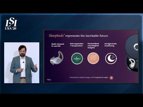Charles Taylor, Ozlo - Noise-masking sleep earbuds for deeper rest | LSI USA '26