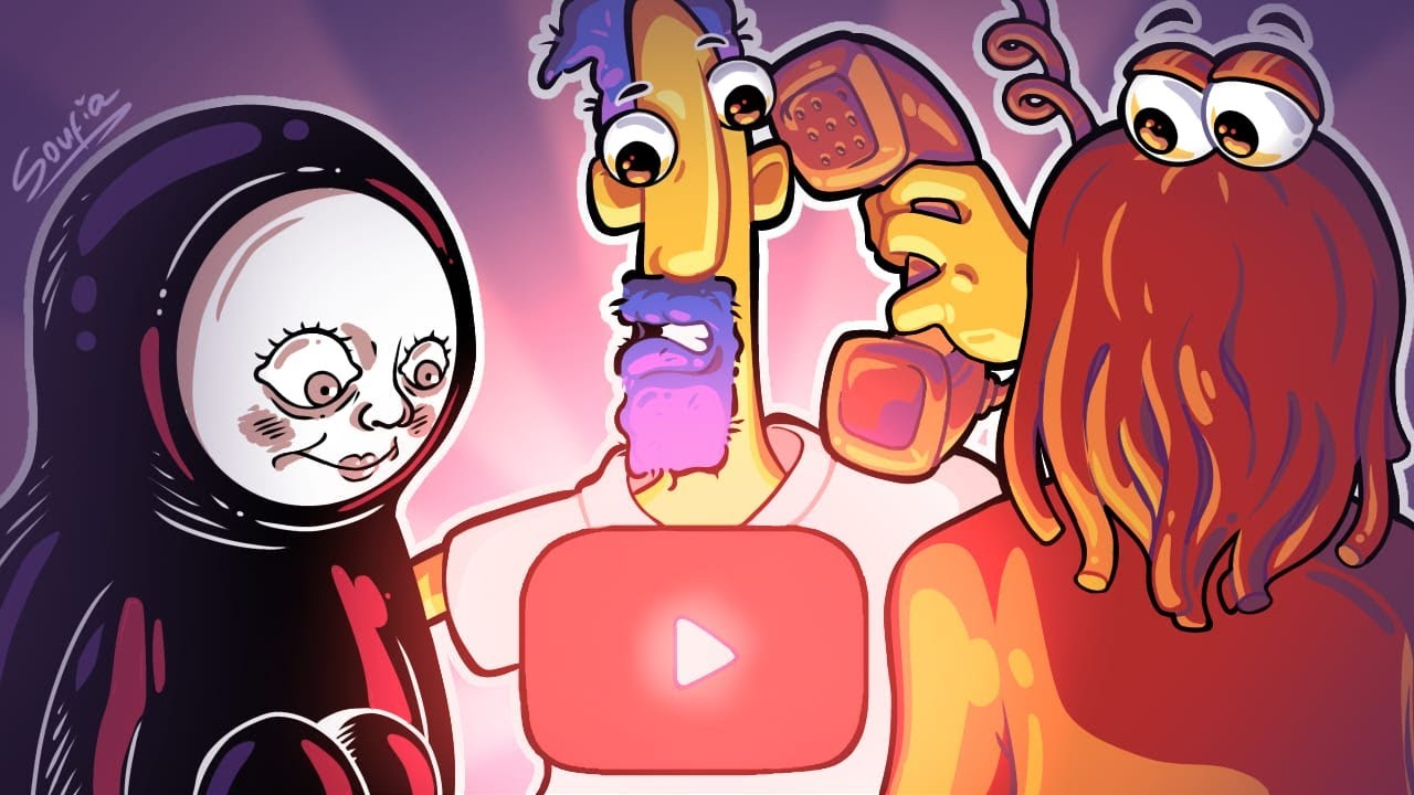 AS INCRÍVEIS (e estranhas) ANIMAÇÕES DO YOUTUBE