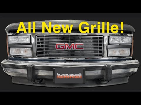 88-93 GMC full size truck grille and lights