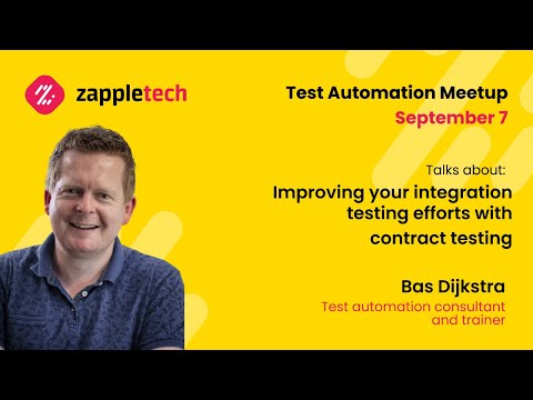 Bas Dijkstra - Improving your integration testing efforts with contract testing